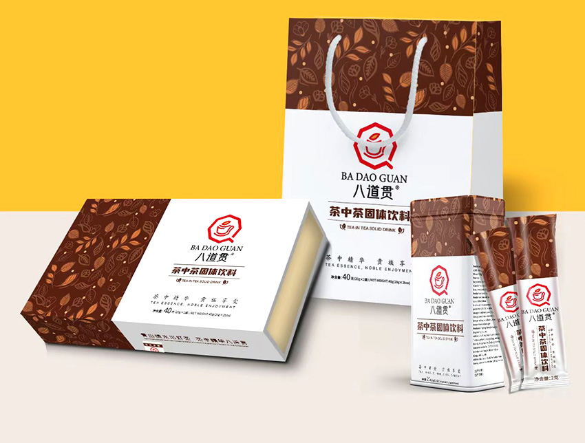 八道貫茶中茶固體飲料