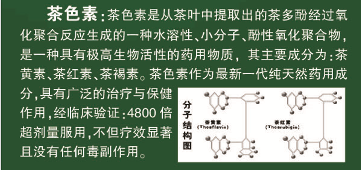 茶色素的功效與作用